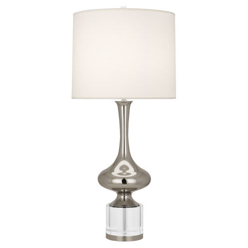 Robert Abbey - S209 - One Light Table Lamp - Jeannie - Polished Nickel w/ Clear Crystal