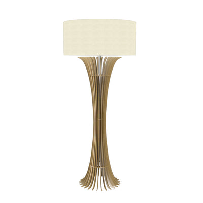 Accord Lighting - 363.38 - LED Floor Lamp - Stecche Di Legno - Pale Gold