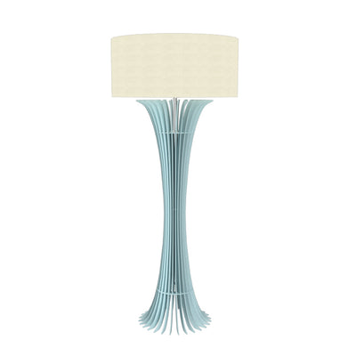 Accord Lighting - 363.40 - LED Floor Lamp - Stecche Di Legno - Satin Blue