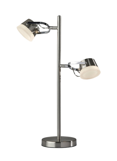 Adesso Home - 2103-22 - LED Table Lamp - Nitro - Brushed Steel