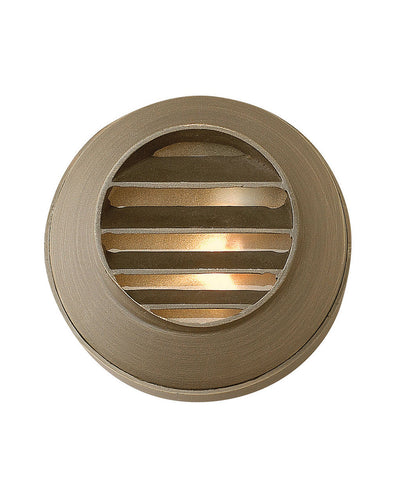 Hinkley - 16804MZ-LL - LED Deck Sconce - Hardy Island Round Louvered Deck Sconce - Matte Bronze
