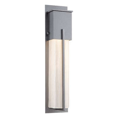 Hammerton Studio - ODB0055-23-AG-FG-G1 - One Light Wall Sconce - Outdoor-Square - Argento Grey