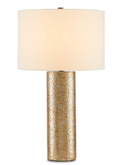 Currey and Company - 6000-0756 - One Light Table Lamp - Glimmer - Gold