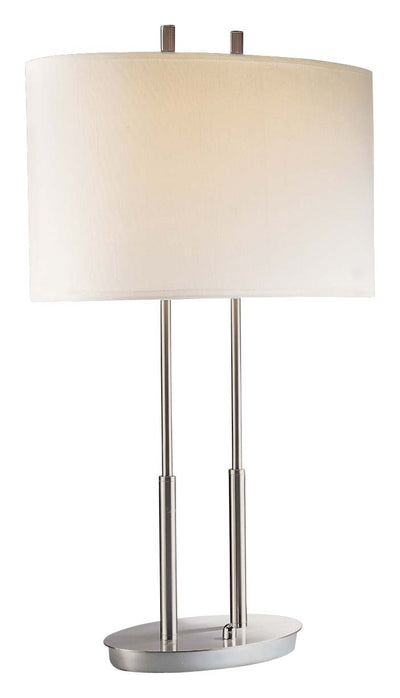 George Kovacs - P184-084 - LED Table Lamp - George`S Reading Room - Brushed Nickel