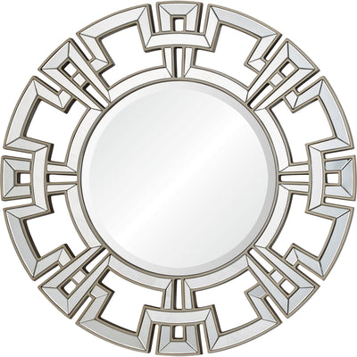 Renwil - MT2429 - Mirror - Tropez - Brushed Antique Silver