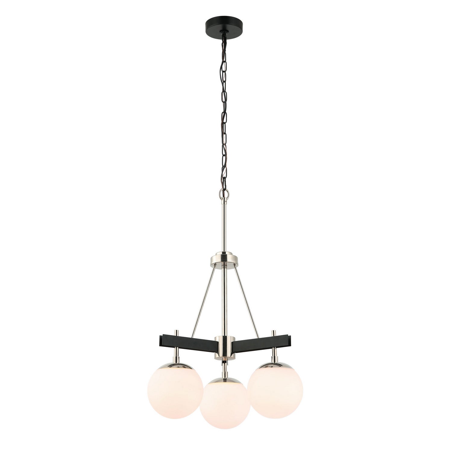 Allie Chandelier - 352C03BLPN by Varaluz from Cleveland Lighting