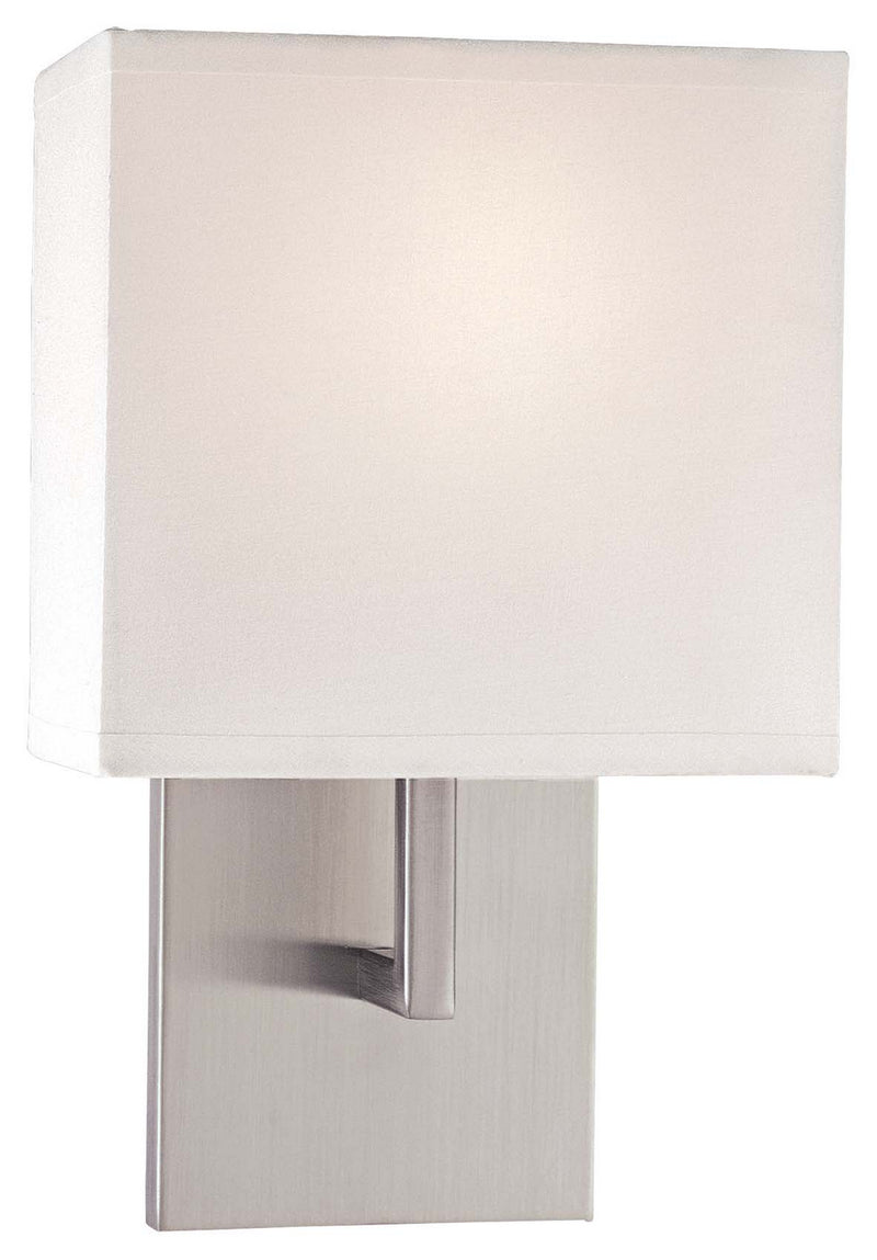 George Kovacs - P470-084 - One Light Wall Sconce - George Kovacs - Brushed Nickel