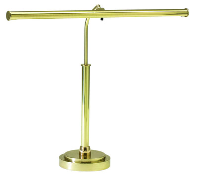 House of Troy - PLED100-61 - LED Piano Lamp - Piano/Desk - Polished Brass