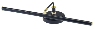 House of Troy - PLED101-617 - LED Piano Lamp - Piano/Desk - Black & Brass