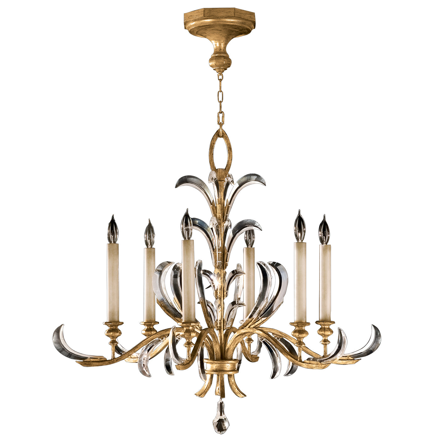 Beveled Arcs Chandelier Fine Art Cleveland Lighting