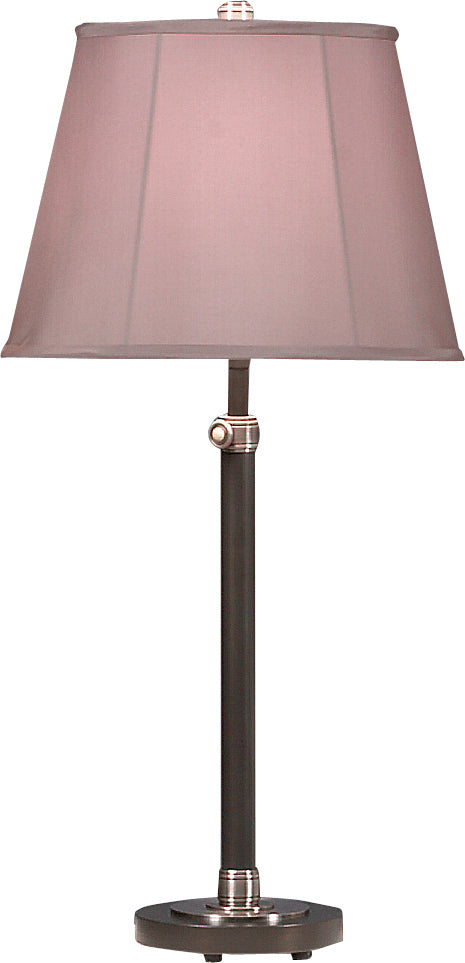 Robert Abbey - 1841 - One Light Table Lamp - Bruno - Lead Bronze w/Ebonized Nickel