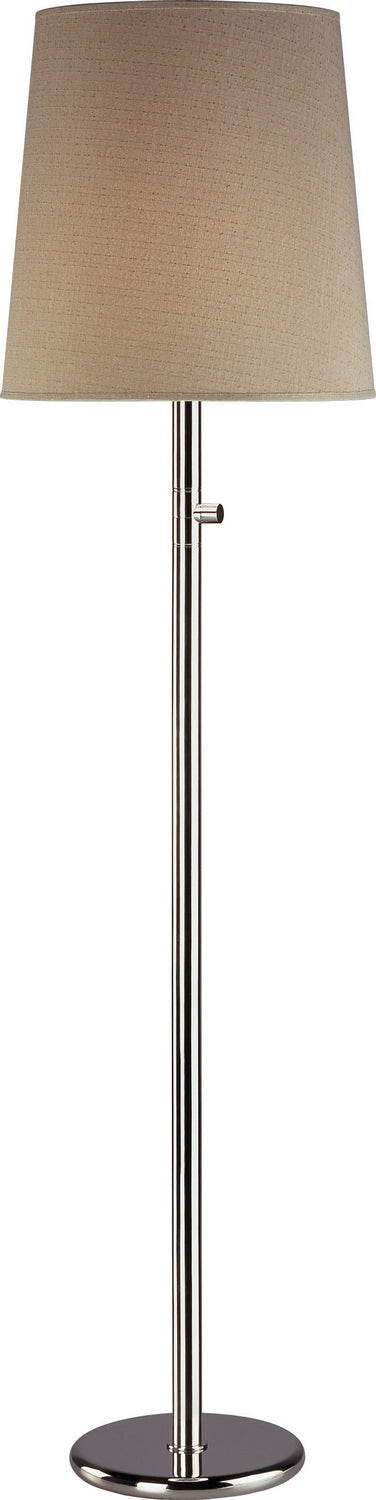 Robert Abbey - 2080 - One Light Floor Lamp - Rico Espinet Buster Chica - Polished Nickel