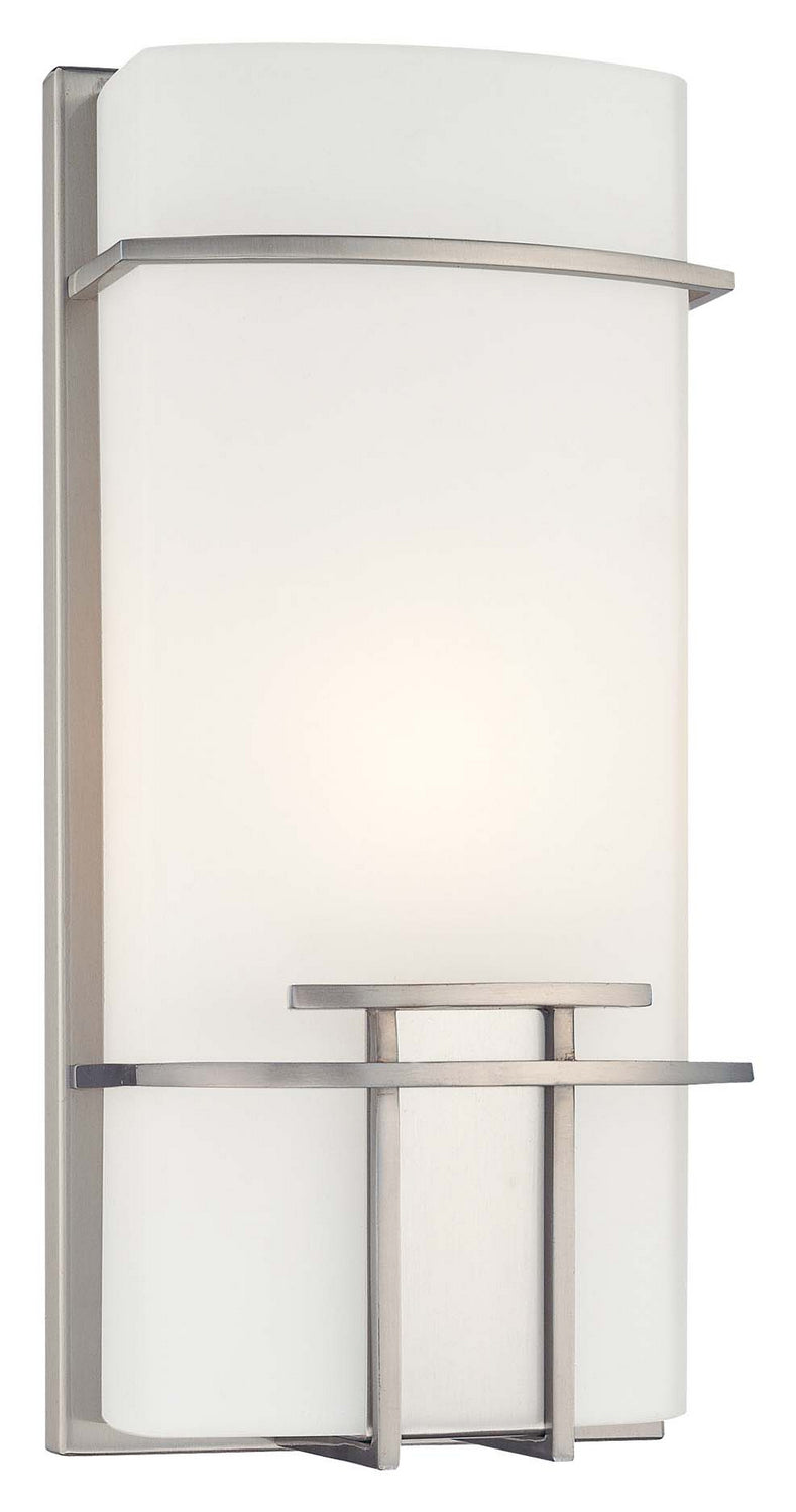 George Kovacs - P465-084 - One Light Wall Sconce - George Kovacs - Brushed Nickel