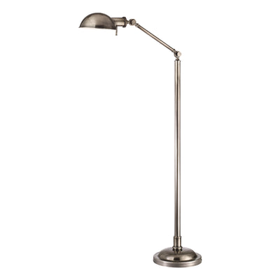 Hudson Valley - L435-AS - One Light Floor Lamp - Girard - Aged Silver