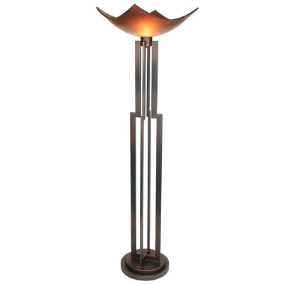 Van Teal - 532181 - One Light Torchiere - On - Copper Black