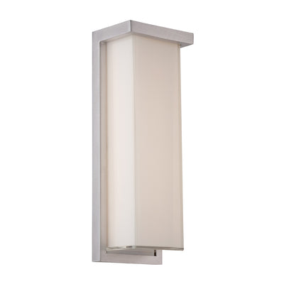 Modern Forms - WS-W1414-AL - LED Outdoor Wall Sconce - Ledge - Brushed Aluminum