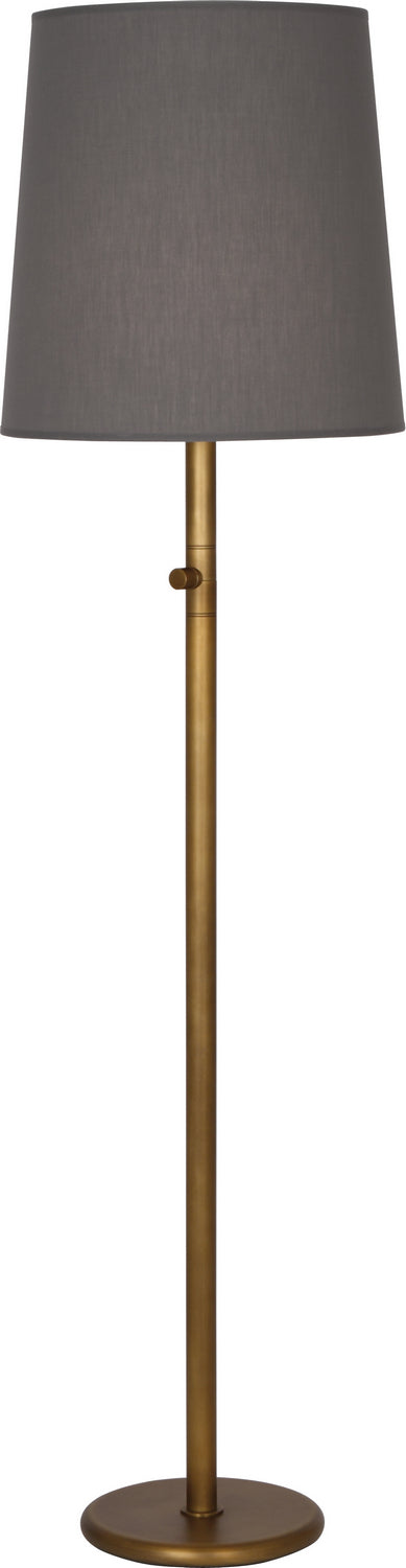 Robert Abbey - 2804 - One Light Floor Lamp - Rico Espinet Buster Chica - Aged Brass