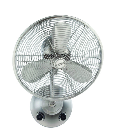 Craftmade - BW116BNK3 - 14" Wall Fan - Bellows I - Brushed Polished Nickel