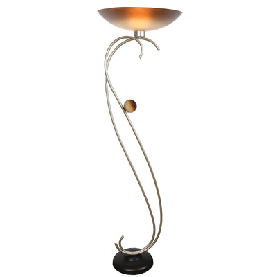 Van Teal - 134981 - One Light Torchiere - Ambrosia - Silver Jacobean