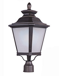 Maxim - 51121FSBZ - LED Outdoor Pole/Post Lantern - Knoxville LED - Bronze