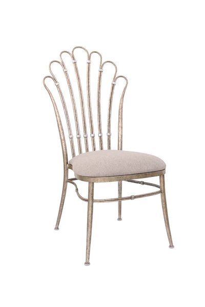 Kalco - 800201PT - Dining Chair - Biscayne - Platinum