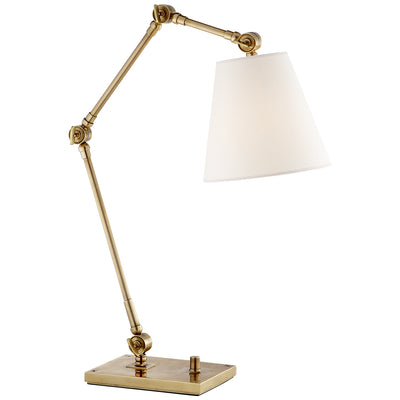 Visual Comfort Signature - SK 3115HAB-L - One Light Task Lamp - Graves - Hand-Rubbed Antique Brass