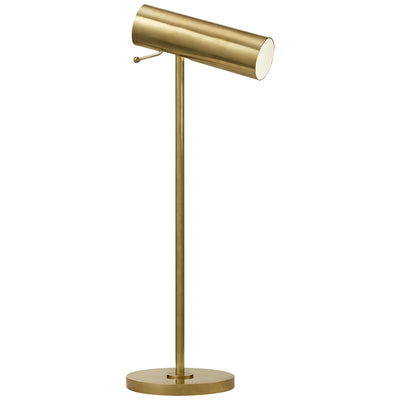Visual Comfort Signature - ARN 3042HAB - LED Desk Lamp - Lancelot - Hand-Rubbed Antique Brass