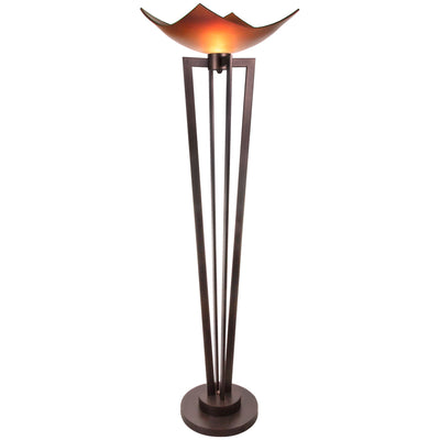 Van Teal - 810581 - One Light Torchiere - On - Copper Black