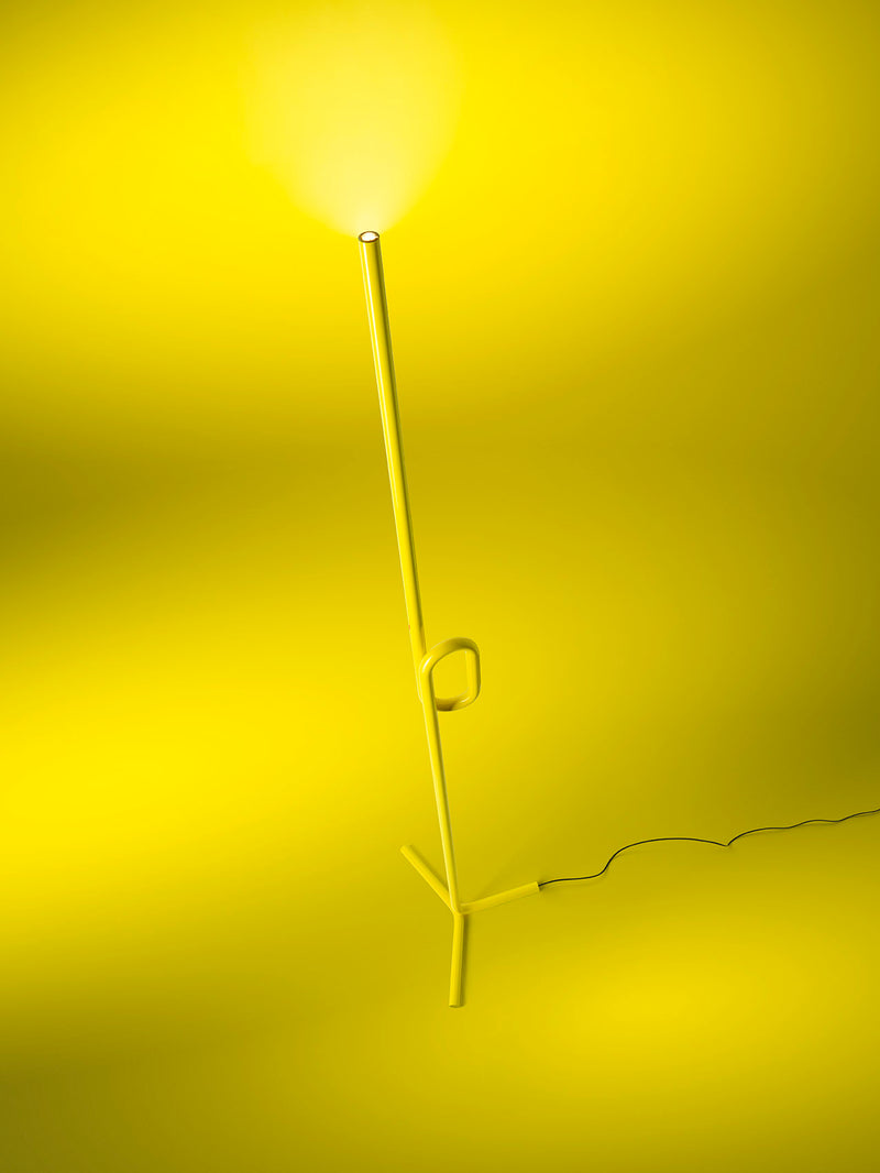 Foscarini - 294003D-55 - Tobia Floor Lamp - Tobia - Yellow