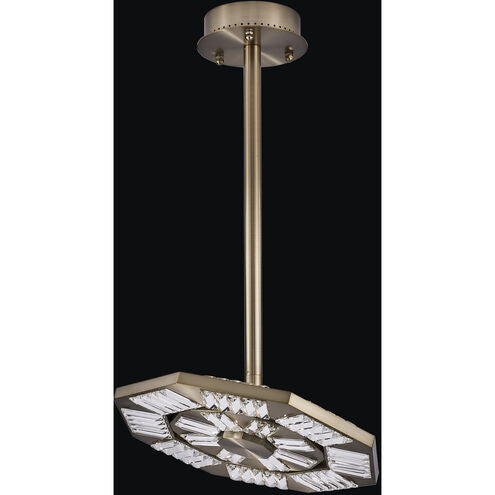 Allegri - 044255-044-FR001 - LED Pendant - Tempo - Winter Brass