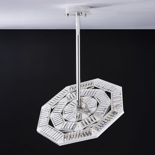 Allegri - 044256-014-FR001 - LED Pendant - Tempo - Polished Silver