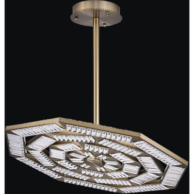 Allegri - 044257-044-FR001 - LED Pendant - Tempo - Winter Brass
