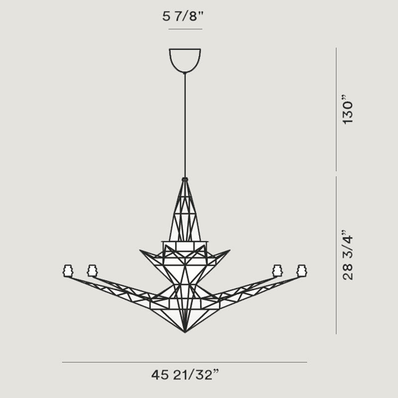 Lightweight Chandelier