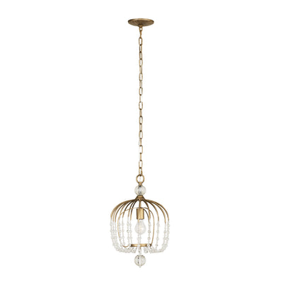 Varaluz - 343P01HG - One Light Pendant - Voliere - Havana Gold