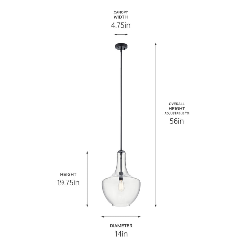 Everly Bell Pendant