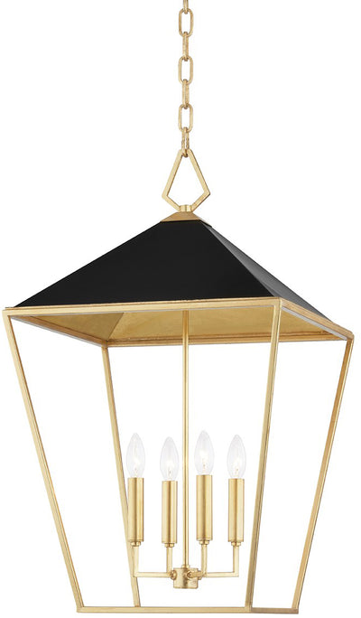 Hudson Valley Lighting - 5718-GL/BK - Gold Leaf