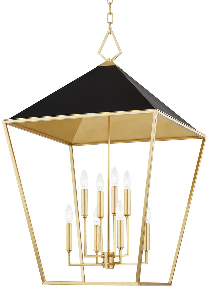 Hudson Valley Lighting - 5718-24/BK - Gold Leaf