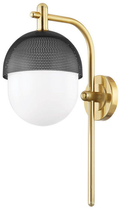 Hudson Valley Lighting - 6100-AGB/BK - Aged Brass