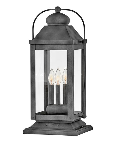 Hinkley - 1857DZ-LL$ - LED Outdoor Lantern - Anchorage - Aged Zinc