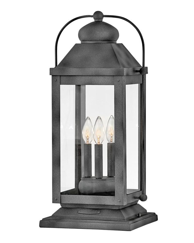 Hinkley - 1857DZ-LL$ - LED Outdoor Lantern - Anchorage - Aged Zinc