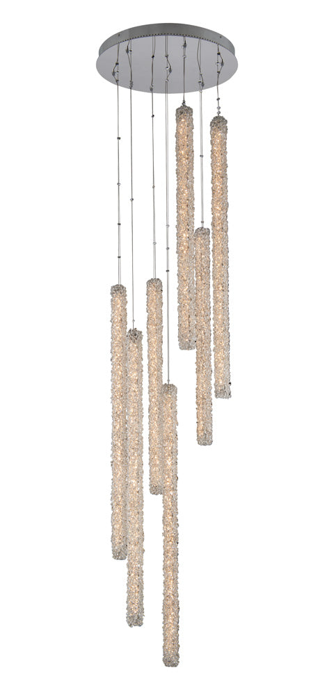 Allegri - 035558-010-FR001 - LED Foyer Pendant - Lina - Polished Chrome