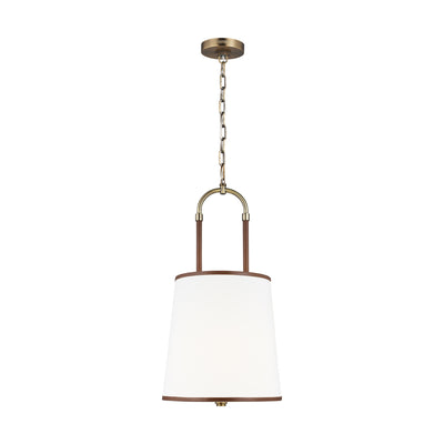 Visual Comfort Studio - LP1031TWB - One Light Pendant - Katie - Time Worn Brass
