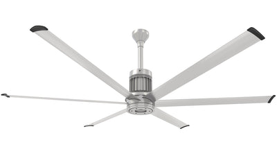 Big Ass Fans - MK-I61-071806A727I12 - 84``Ceiling Fan - i6 - Brushed Silver