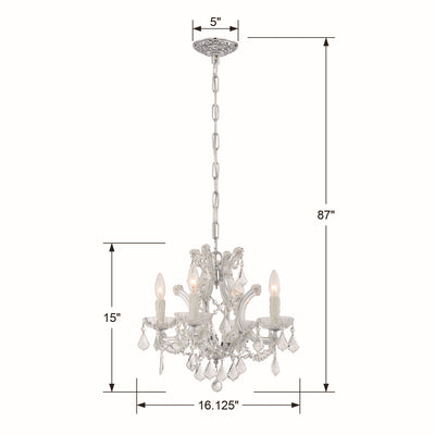 Maria Theresa Dish Chandelier