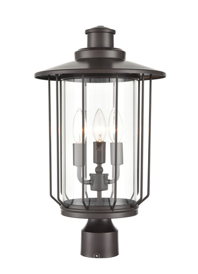 Millennium - 2699-PBZ - Four Light Outdoor Post Lantern - Belvoir - Powder Coated Bronze