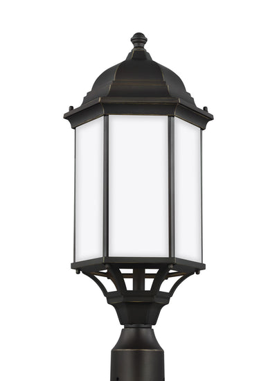 Generation Lighting. - 8238751EN3-71 - One Light Outdoor Post Lantern - Sevier - Antique Bronze