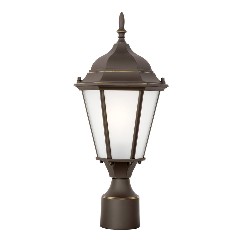 Generation Lighting. - 82941EN3-71 - One Light Outdoor Post Lantern - Bakersville - Antique Bronze