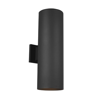 Cylinder Two Light Outdoor Wall Sconce