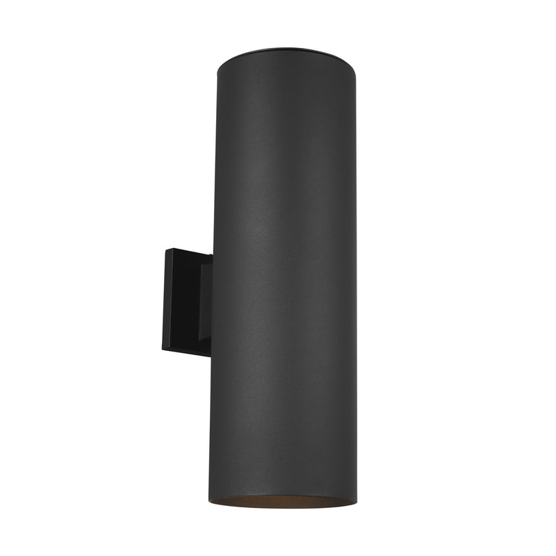 Cylinder Two Light Outdoor Wall Sconce