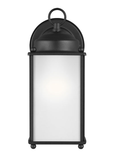 Generation Lighting. - 8593001EN3-12 - One Light Outdoor Wall Lantern - New Castle - Black
